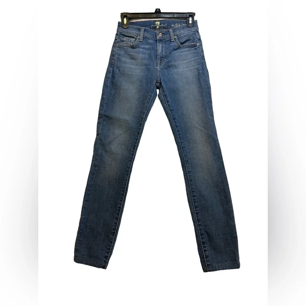 7 For All Mankind Women’s “The Skinny” Jeans Size 25 - Picture 2 of 15